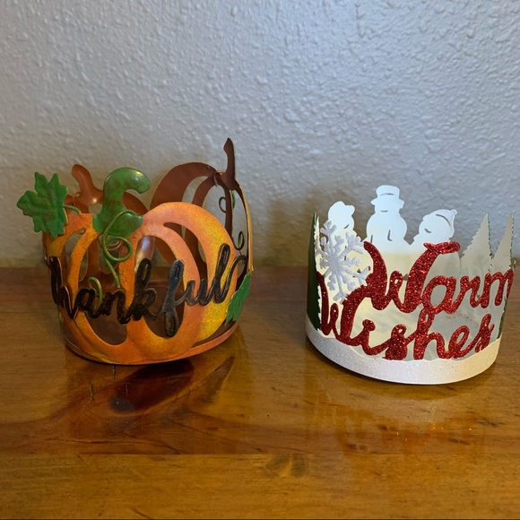 SOLD❗️Small Candles & Holders Bundle - Picture 3 of 8